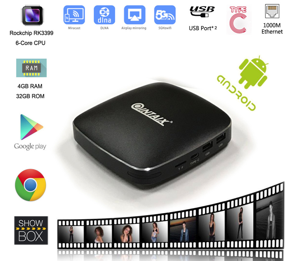 Q39 tv box RK3399 6 Cores android6.0 