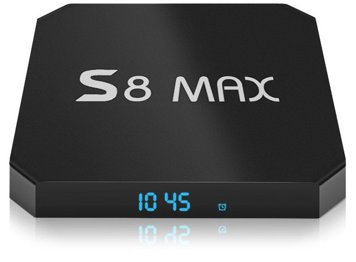 S8MAX ANDROID BOX ADEQUATE DE 4 GB DE RAM POUR L'IPTV