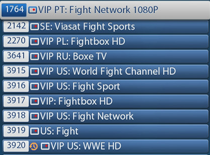 ABONNEMENT IPTV MEGA PREMIUM VIP FIGHT BOXING